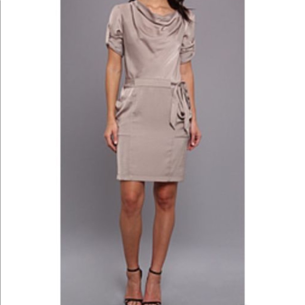 BCBG Alex Cowl Neck Dress Size XXS